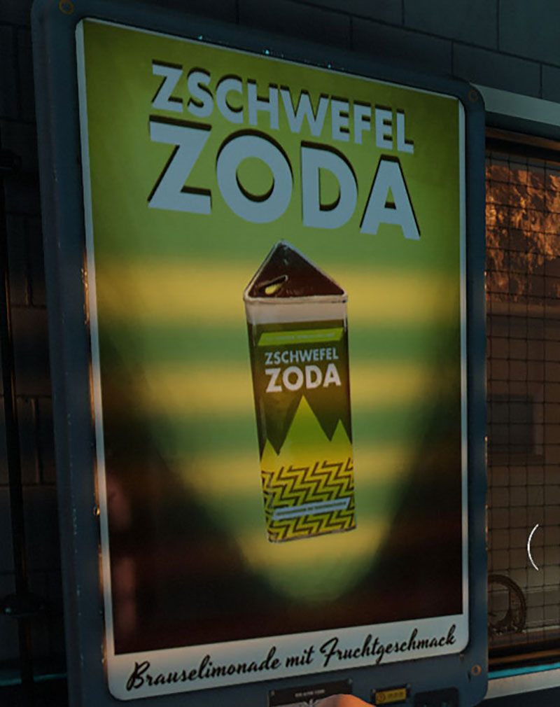 The fact Nazi soda cans are triangular, presumably so they can be stacked more tightly and thus be more economical when shipping and storing, makes sense.